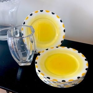 Art Deco Tea Plates Shelley